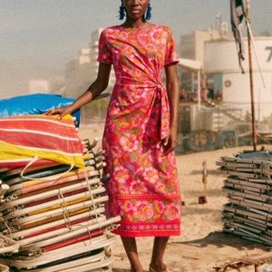 NEW XS Sézane x FARM Rio Pippa Dresse